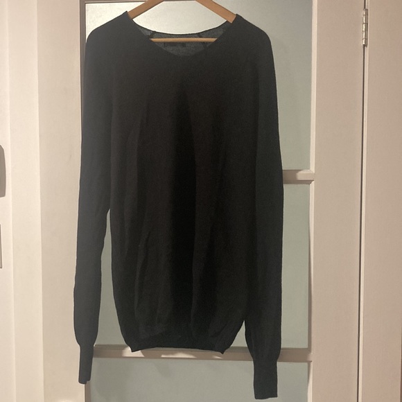 THE VIRIDI-ANNE black wool silk sweater *as is - Picture 2 of 10